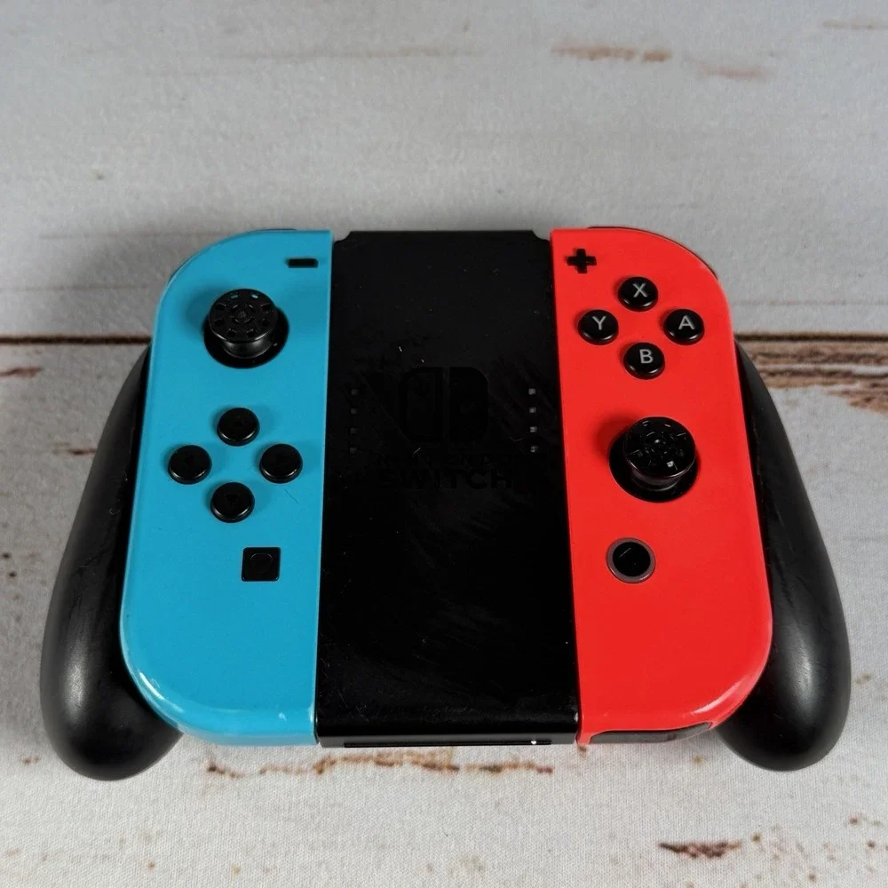 Nintendo Switch Joy-Con Controller Neon Blue Red OEM Grip